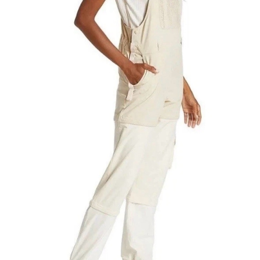 Outdoor Voices RecTrek Zip-Off Overalls Cream Size XXXL - Picture 2 of 10